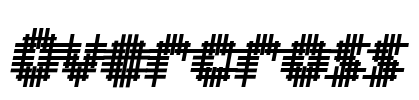 Overcross Font Image