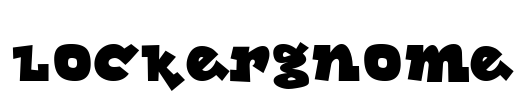 Lockergnome Font Image