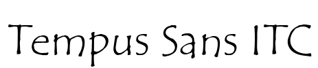 Tempus Sans ITC