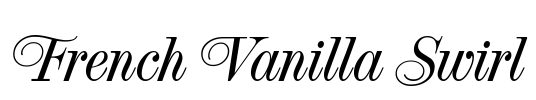 French Vanilla Swirl