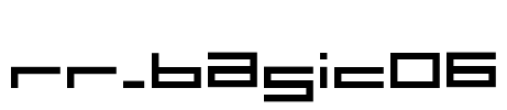 rr_basic06 Font Image