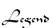 Legend Font Image