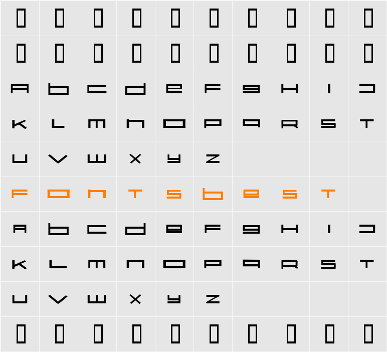 Karelia Character Map