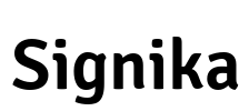 Signika Font Image