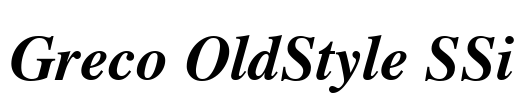 Greco OldStyle SSi