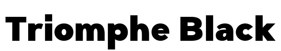 Triomphe Black