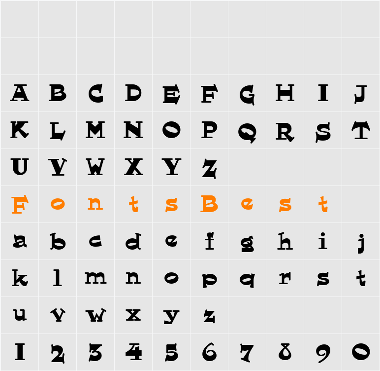 Hornswoggled NF Character Map