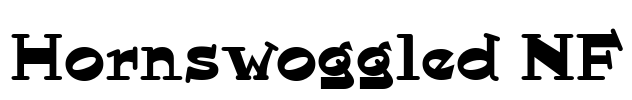 Hornswoggled NF Font Image