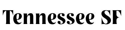Tennessee SF Font Image