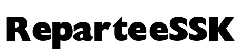 ReparteeSSK Font Image