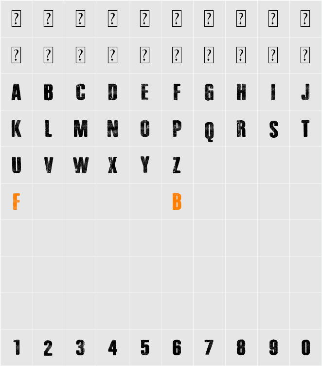 Black Jeans Character Map