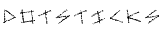 DotSticks Font Image