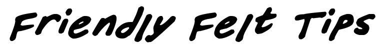 Friendly Felt Tips