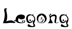 Legong Font Image
