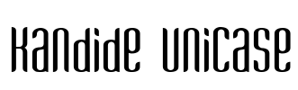 Kandide Unicase Font Image