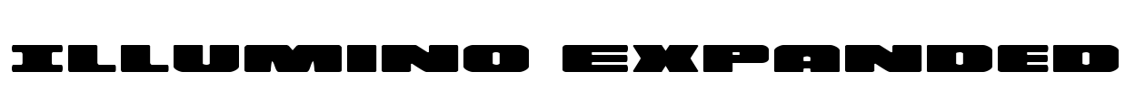 Illumino Expanded Font Image