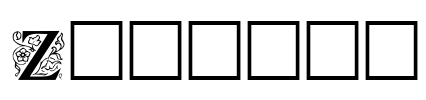Zallman Font Image