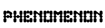 PHENOMENON Font Image