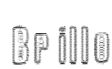 Brillo Font Image