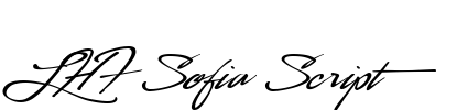 LHF Sofia Script Font Image