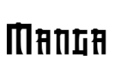 Manga Font Image