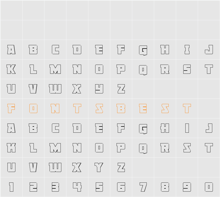 Liberty Legion Outline Character Map