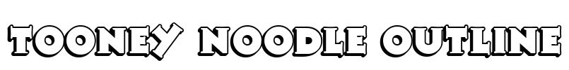 Tooney Noodle Outline