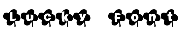 Lucky Font Font Image
