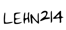 LEHN214 Font Image