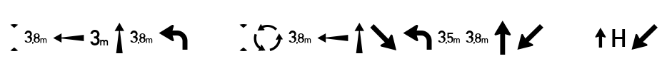 Zeichen Zweihundert Alt Font Image