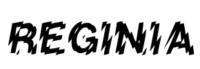 REGINIA Font Image