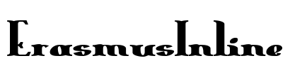 ErasmusInline Font Image