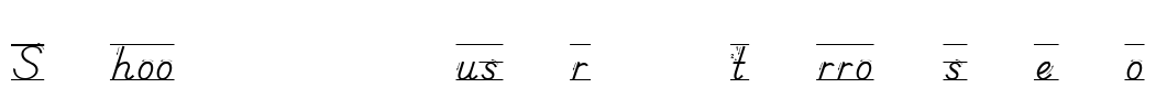 SchoolManuscriptArrowsDemo