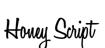 Honey Script Font Image