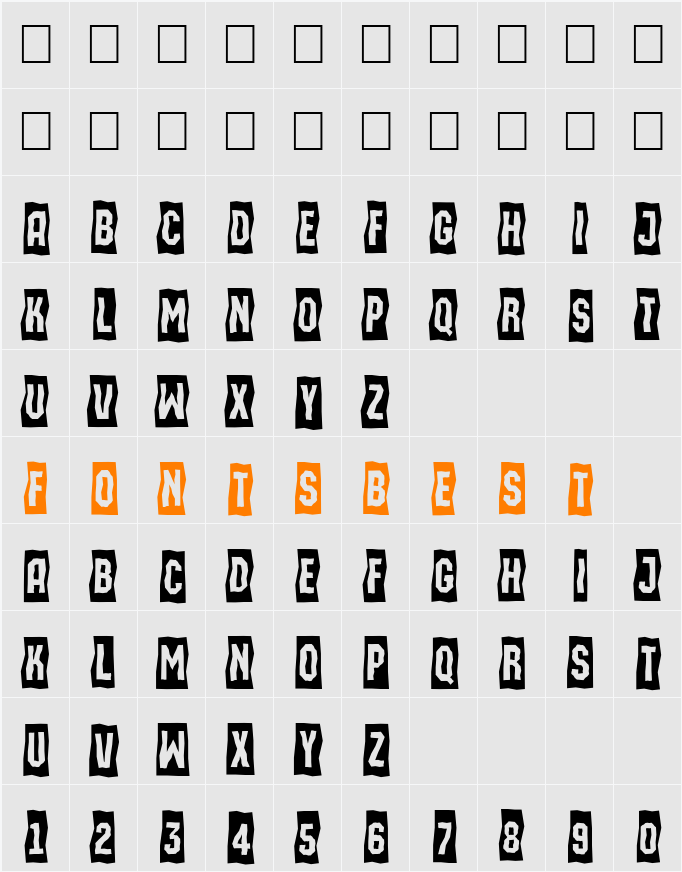 a_MachinaOrtoSls Character Map