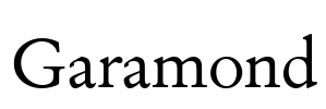 Garamond