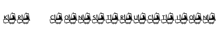 KR Construction Font Image