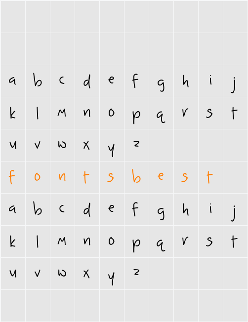 something in your eyes Character Map