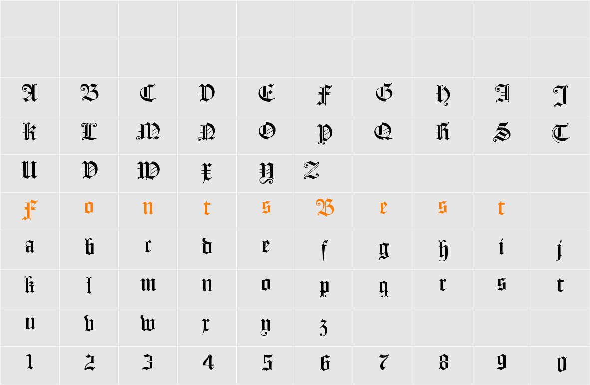 FlyingHollander Character Map
