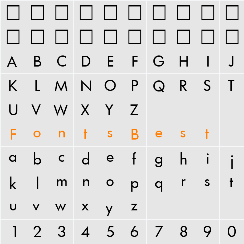 Limerick-Serial DB Character Map