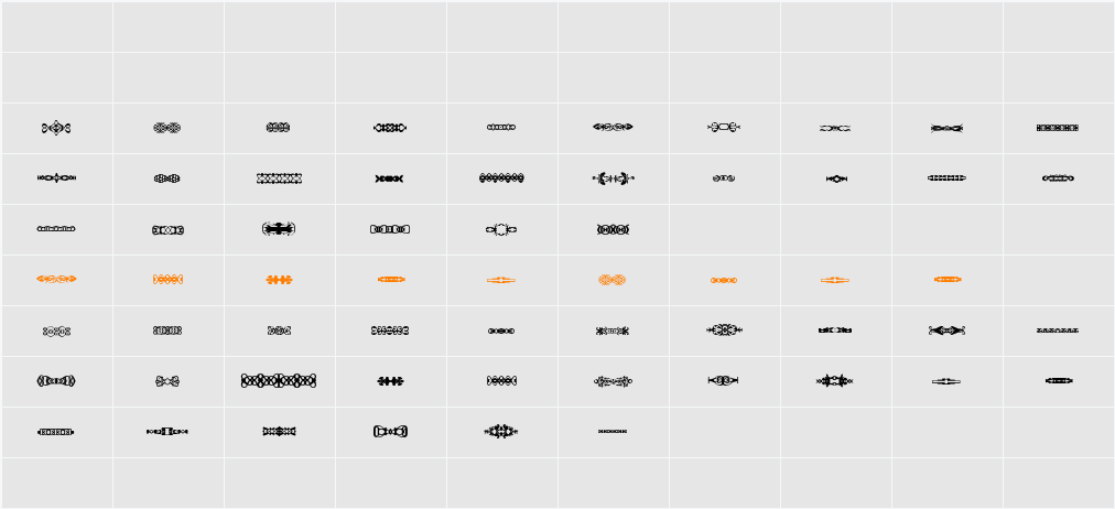 Sl Trim 1 Character Map