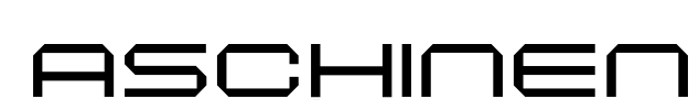 Maschinen Font Image