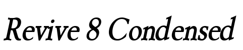 Revive 8 Condensed