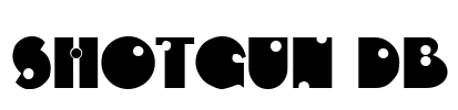Shotgun DB Font Image