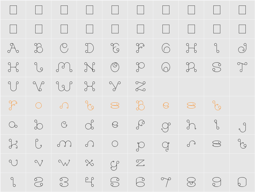 modern aristrocrat Character Map