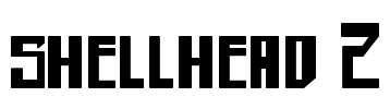 shellhead 2 Font Image