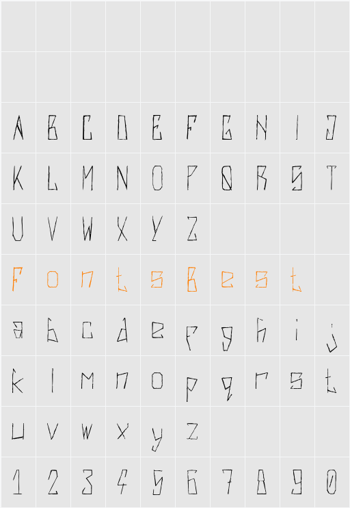 Harsh Character Map