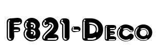 F821-Deco Font Image