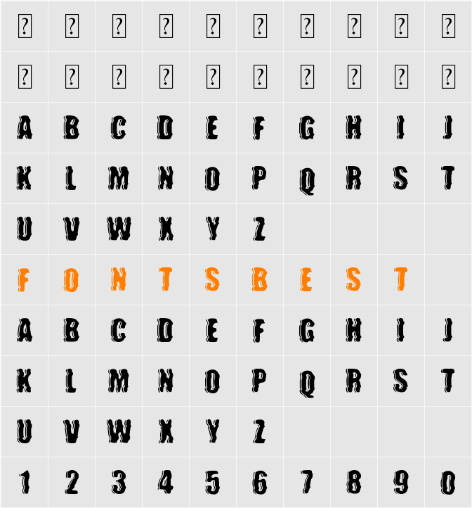 future war Character Map