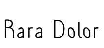 Rara Dolor Font Image